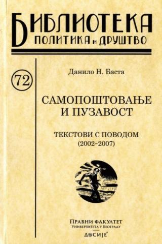 samopoštovanje i puzavost danilo n basta 