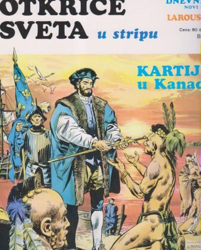 otkriće sveta u stripu kartije u kanadi 