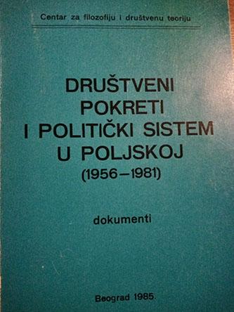 društveni pokreti i politički sistem u poljskoj 