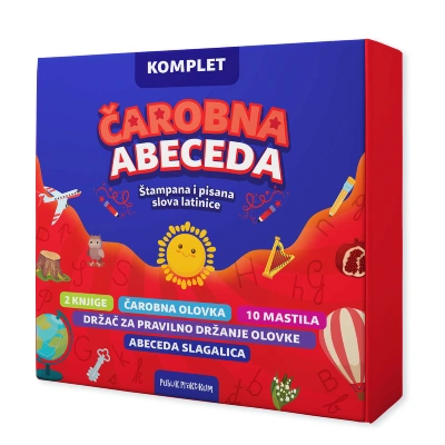 čarobna abeceda komplet 